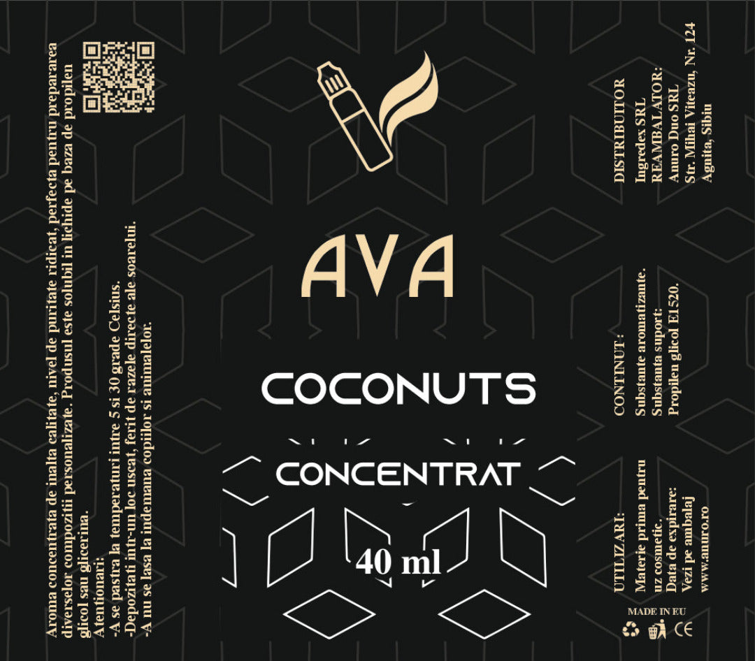 miros tropical de cocos pentru proiectele tale