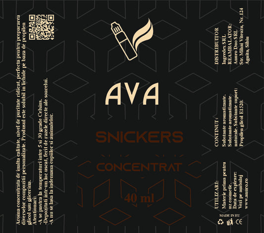 Концентриран вкус - Сникърс, 40 мл
