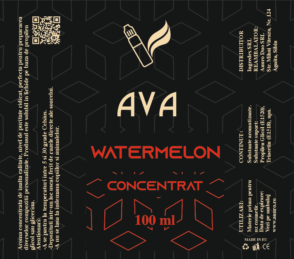 aroma proaspata de pepene rosu