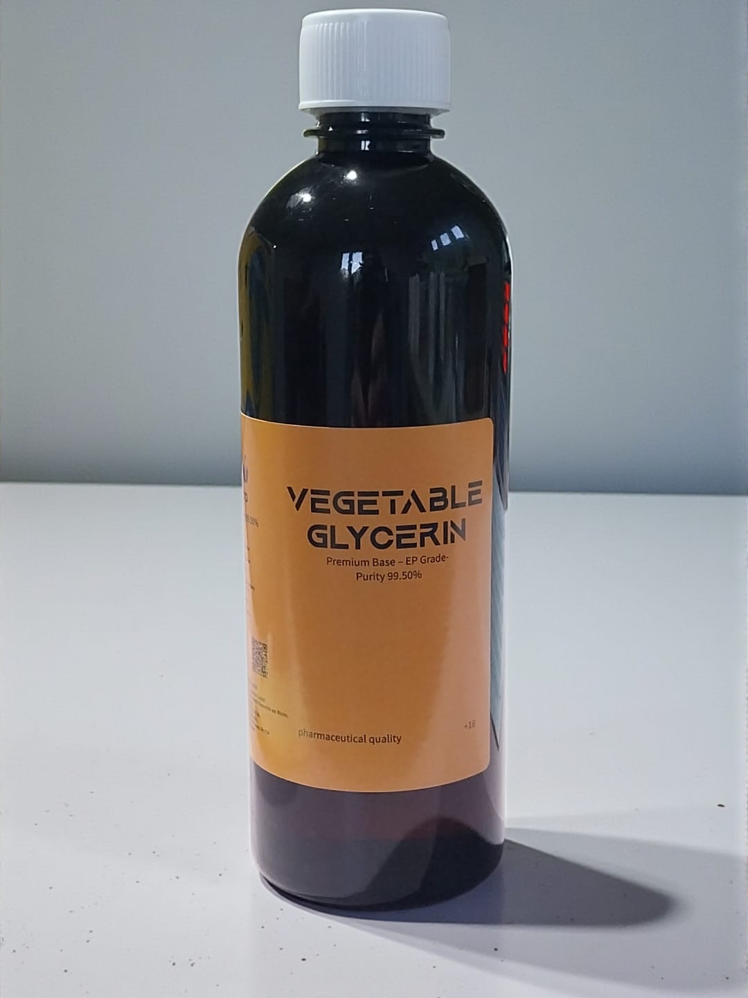 Glicerină vegetală Premium Base 500 ml, EP Grade, puritate 99,50%, formulă nouă pentru baze cosmetice și farmaceutice