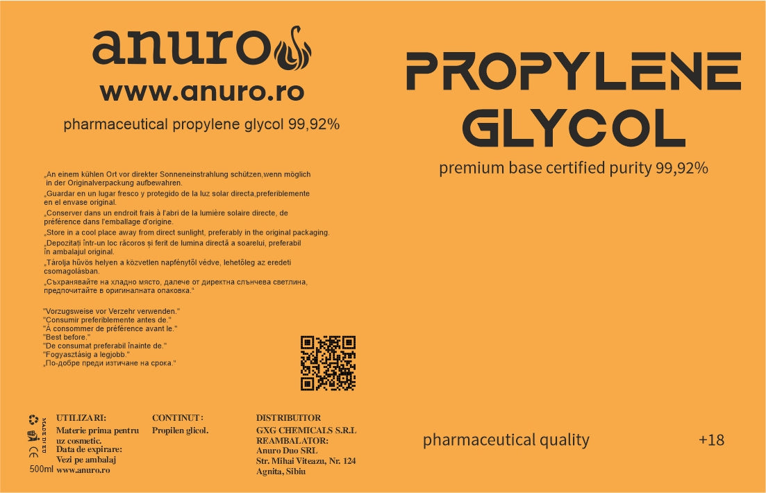 Glikol propylenowy - 500 ml 